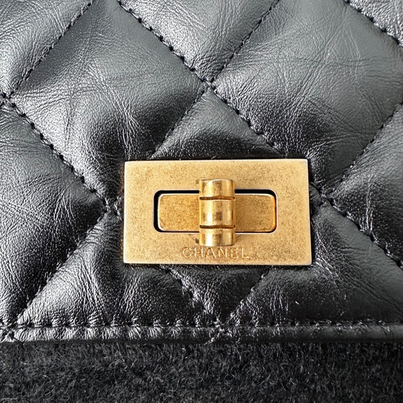 Chanel Black 2.55 Wallet on Chain WOC Full Set pristine condition - Picture 12 of 17